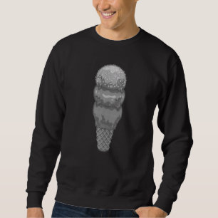 Sudadera Helado Cute Cream Cone Para Hombres Mujeres Jóvene