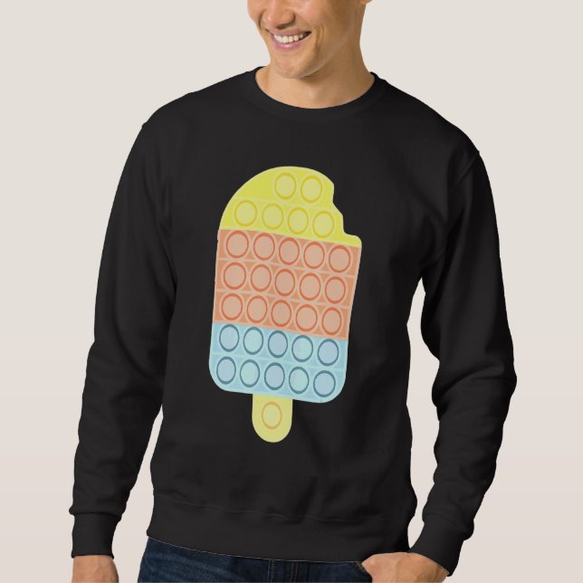 Sudadera Helado Empujar Burbuja Pop Fidget Sensory Toy Cul (Anverso)