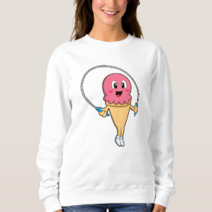 Sudadera Helado en Fitness con Rope