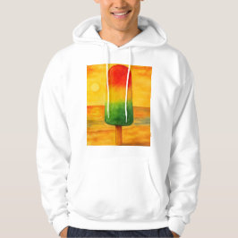 Sudadera helado en la playa 