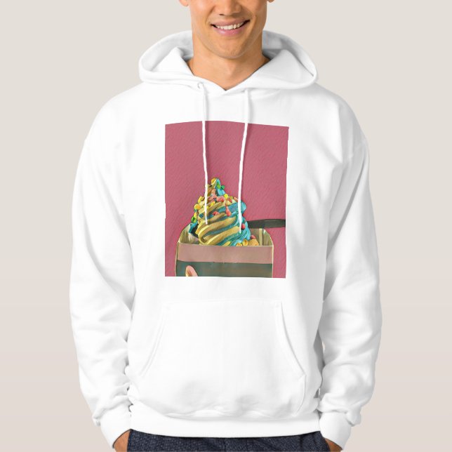Sudadera Helado para niños (Anverso)