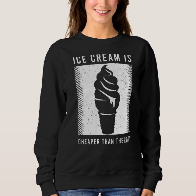 Sudadera Helado Que Dice Un Helado (Anverso)