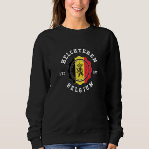 Sudadera HELCHTEREN Bélgica Bandera Vintage
