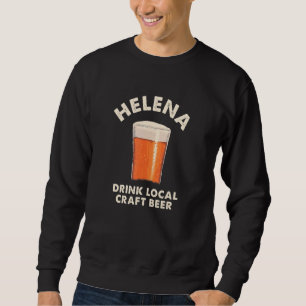 Sudadera Helena Bebe cerveza artesanal local Montana Bebe M