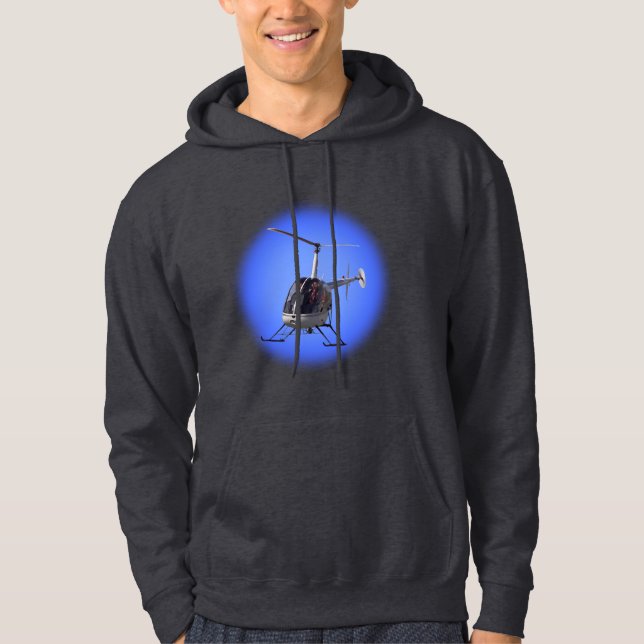 Sudadera Helicopter Hoodie Guay Unisex Camisas suaves (Anverso)