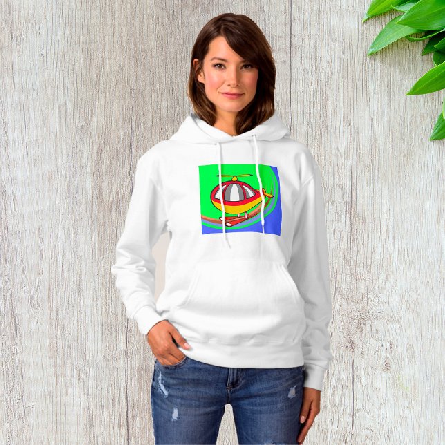 Sudadera Helicóptero Amarillo Y Rojo (Subido por el creador)