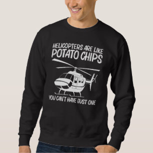 Sudadera Helicóptero Arte Para Hombres Chopper De Aeronaves