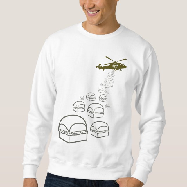 Sudadera Helicóptero de Krystal (Anverso)