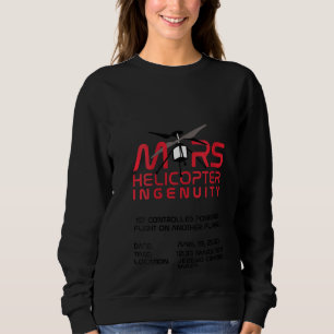 Sudadera Helicóptero Flight Flying Mars 202
