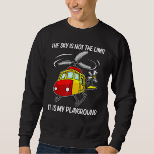 Sudadera Helicóptero Guay Para Hombres Chopper Helicopter P
