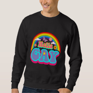Sudadera Hella Gay Homosexual Y Orgullo Lgbtq