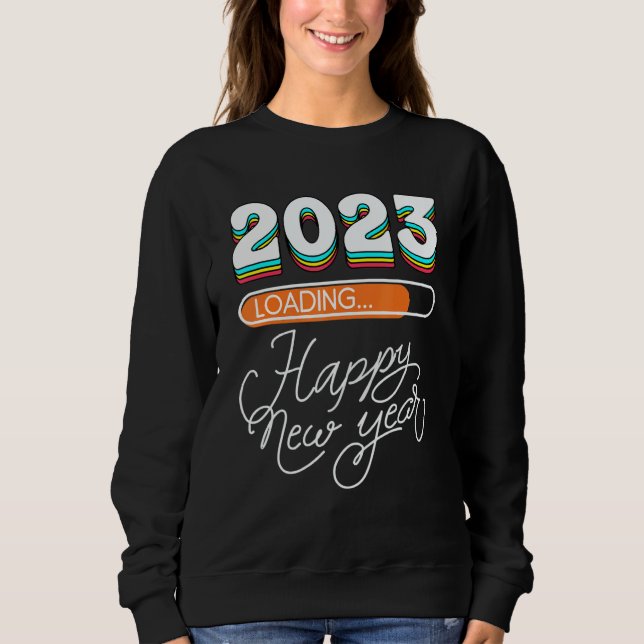 Sudadera Hello 2023 Happy New Year 2023 31st December 2023  (Anverso)