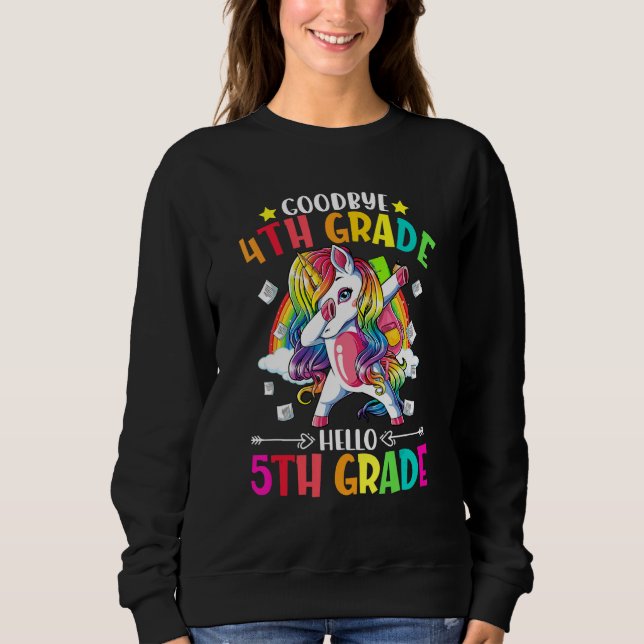 Sudadera Hello 5th Grade Teacher Student Back To School Uni (Anverso)