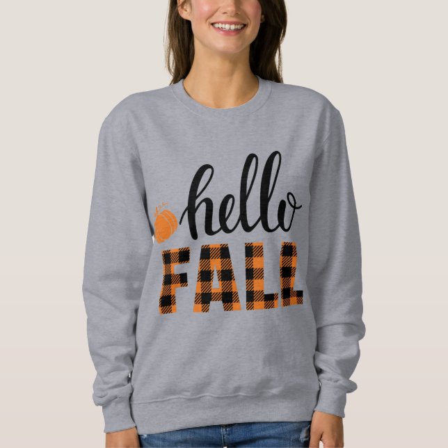 Sudadera Hello Fall (Anverso)