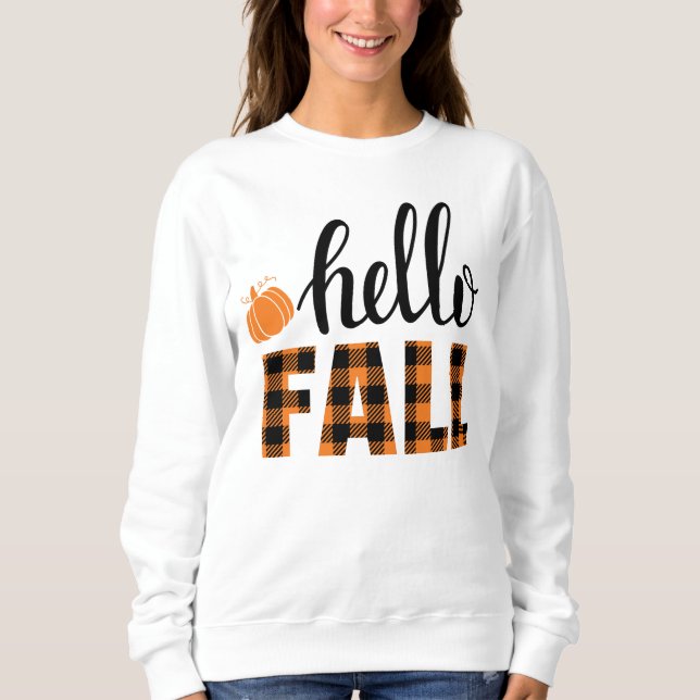 Sudadera Hello Fall (Anverso)