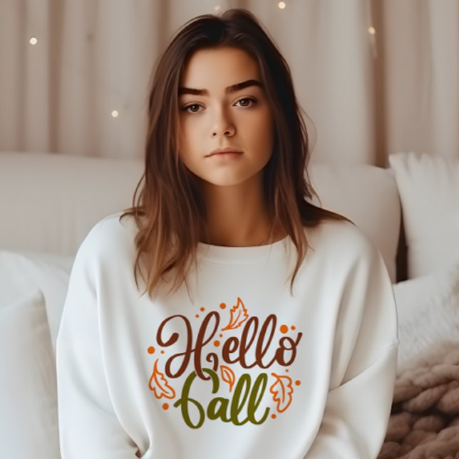 SUDADERA HELLO FALL TEMÁTICO DE OTOÑO (Subido por el creador)