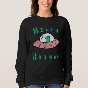 Sudadera Hello Hooman Human
