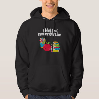 Sudadera Hello Kindergarten Back To School Kinder Preschool