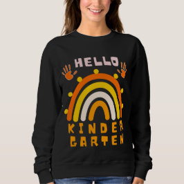 SUDADERA HELLO KINDERGARTEN - GUAY RAINBOW