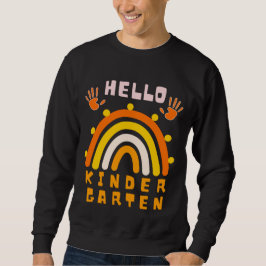 SUDADERA HELLO KINDERGARTEN - GUAY RAINBOW