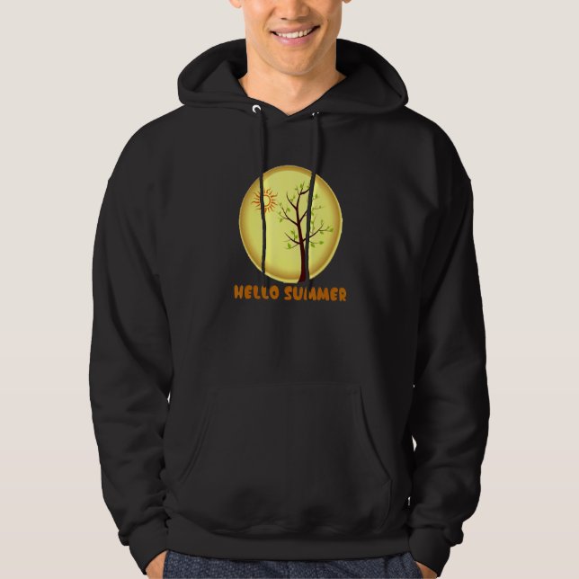 Sudadera Hello Summer Beach Day Essential (Anverso)
