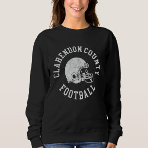 Sudadera Helme del equipo de fútbol del condado de Clarendo