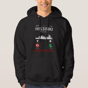 Sudadera Helsinki Está Llamando Recuerdo de Finlandia