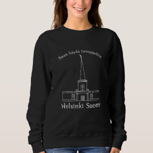 Sudadera Helsinki Finlandia Templo Me Encanta Ver Mi Templo