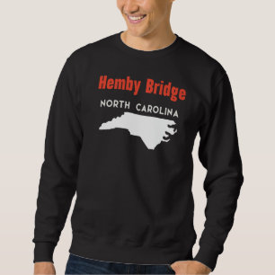 Sudadera Hemby Bridge North Carolina Usa State America Trav