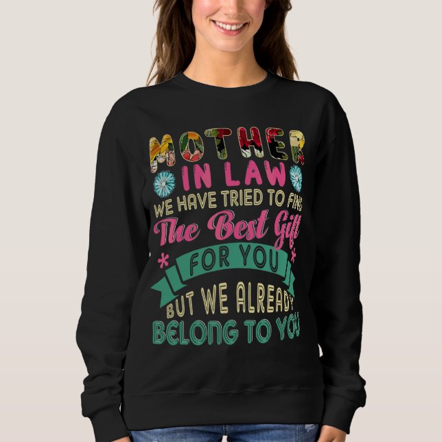 Sudadera Hemos Intentado Encontrar El Mejor Presente Para L (Anverso)