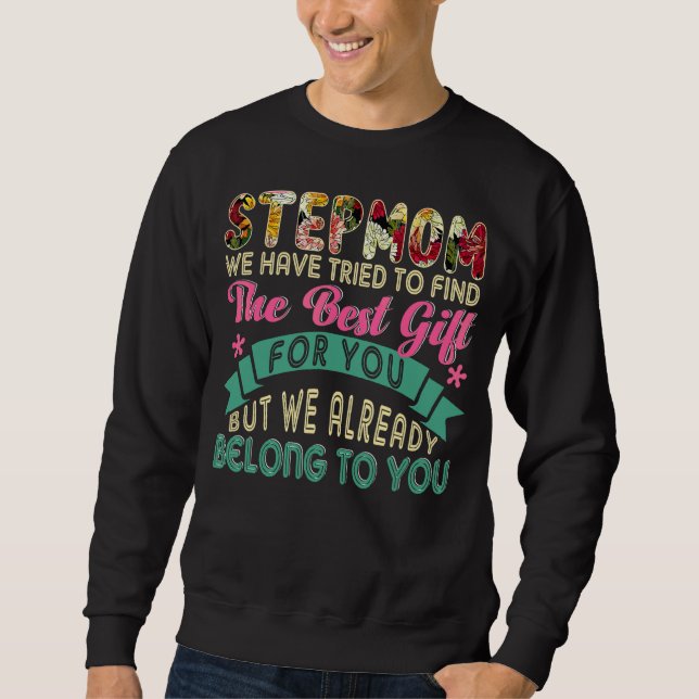 Sudadera Hemos Intentado Encontrar El Mejor Presente Para S (Anverso)