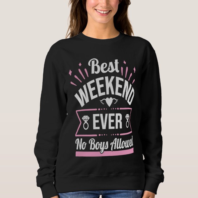 Sudadera Hen Party Wedding Married Bachelor Bride To Be Bac (Anverso)