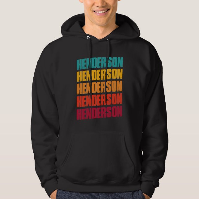 Sudadera Henderson Nevada Souvenir  Retro Vintage Henderson (Anverso)