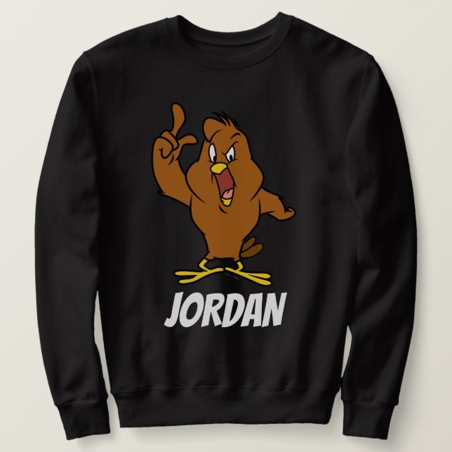 Sudadera Henery Hawk Gritando (Anverso del diseño)