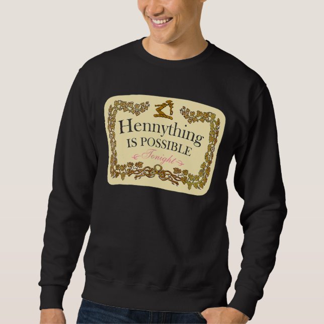 Sudadera Hennything Es Posible (Anverso)