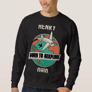 Sudadera Henry Ohio Nació para explorar viajes