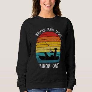 Sudadera Hens Dad Kayak Kayak Kayak Perro Boing Summer Kaya