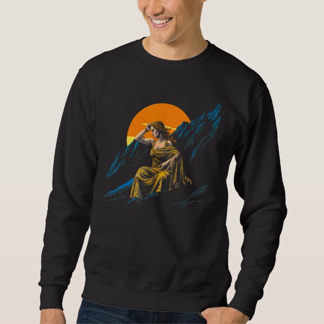 Sudadera Hera Greek Mythology Goddess of Woman (Anverso)