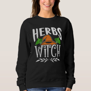 Sudadera Herbs Witch Herbalism Herb Gardening Herbalist