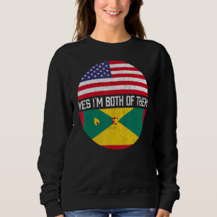 Sudadera Heredado de familia de bandera de Estados Unidos m