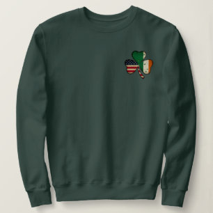 Sudadera "Herencia afortunada" 🍀 🇺 🇸 🇮 🇪