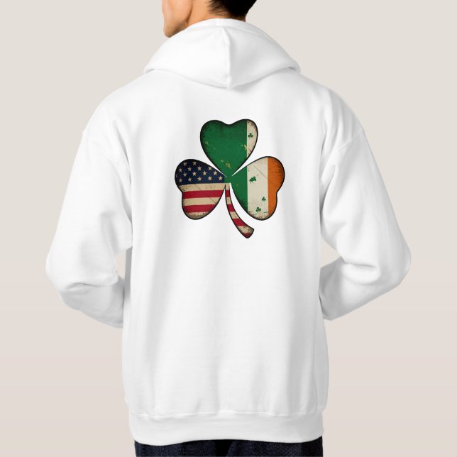 Sudadera "Herencia afortunada" 🍀 🇺 🇸 🇮 🇪 (Reverso)