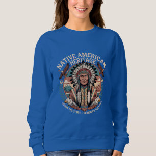 Sudadera Herencia Nativa Americana