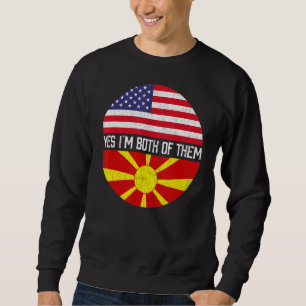 Sudadera Heri de la familia de la bandera de Estados Unidos