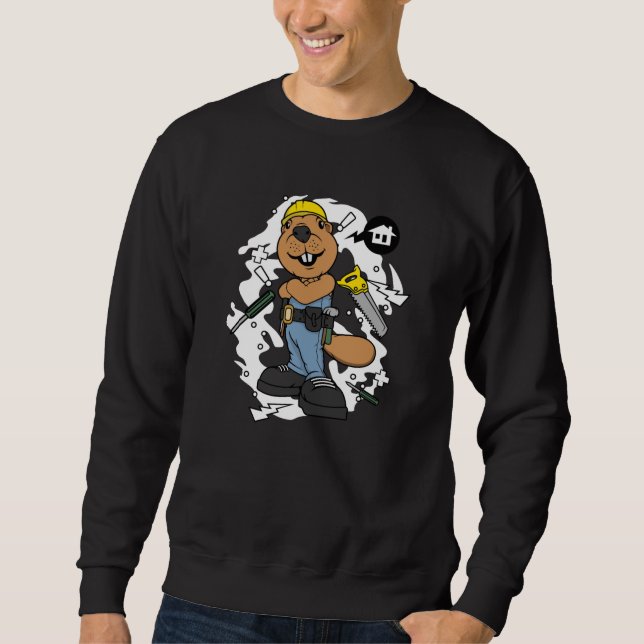 Sudadera Herir el constructor (Anverso)