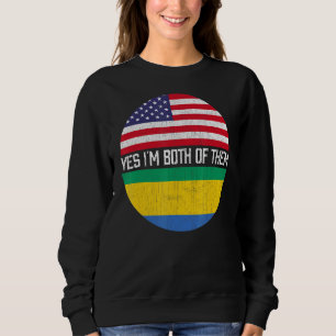 Sudadera Herita de la familia de la bandera de Estados Unid