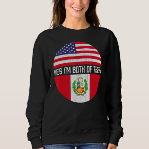 Sudadera Herita de la familia de la bandera norteamericana