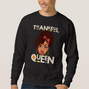 Sudadera Hermana agradecida Magia de chica negra Chicas de