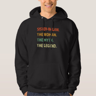 Sudadera Hermana De Derecho El Héroe El Mito La Leyenda Fun
