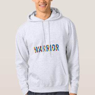 Sudadera Hermana De Un Diseño Guerrero. Ponga la pieza del 